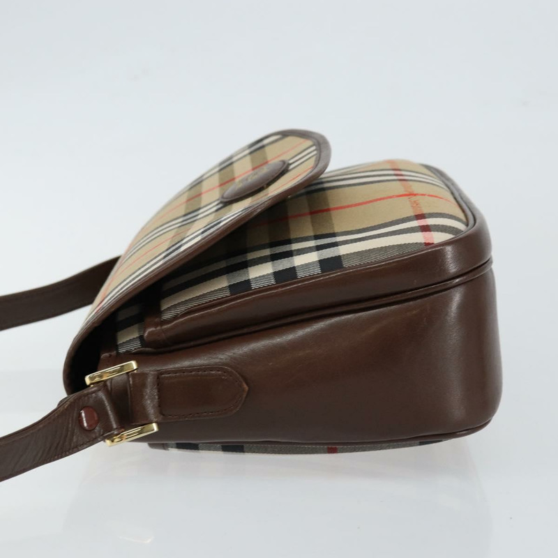 【日本直送】Burberrys Nova Check 單肩包 帆布 米色 金色 正品 hk3107-3