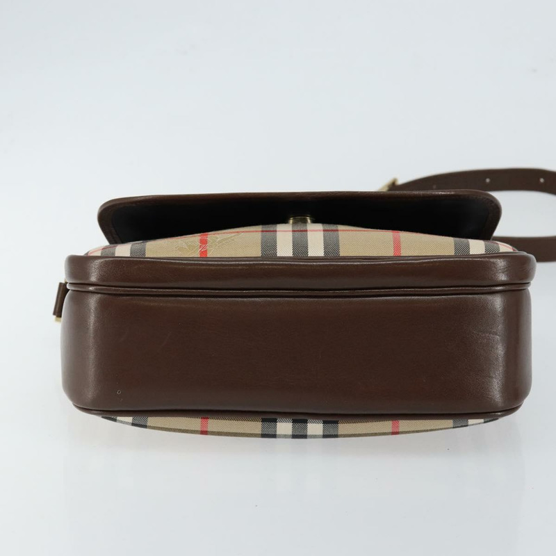 【日本直送】Burberrys Nova Check 單肩包 帆布 米色 金色 正品 hk3107-4