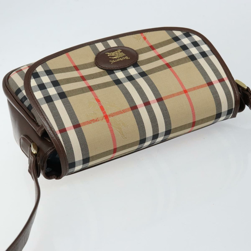 【日本直送】Burberrys Nova Check 單肩包 帆布 米色 金色 正品 hk3107-5