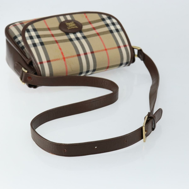 【日本直送】Burberrys Nova Check 單肩包 帆布 米色 金色 正品 hk3107-6