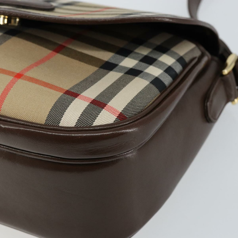 【日本直送】Burberrys Nova Check 單肩包 帆布 米色 金色 正品 hk3107-13