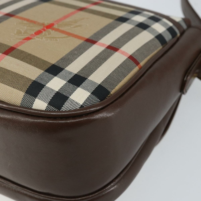 【日本直送】Burberrys Nova Check 單肩包 帆布 米色 金色 正品 hk3107-14