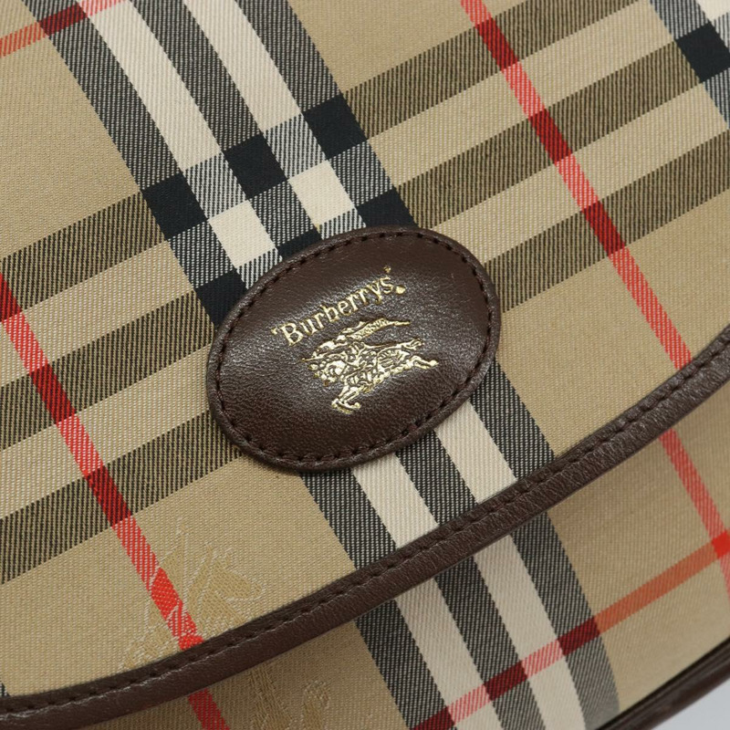 【日本直送】Burberrys Nova Check 單肩包 帆布 米色 金色 正品 hk3107-16