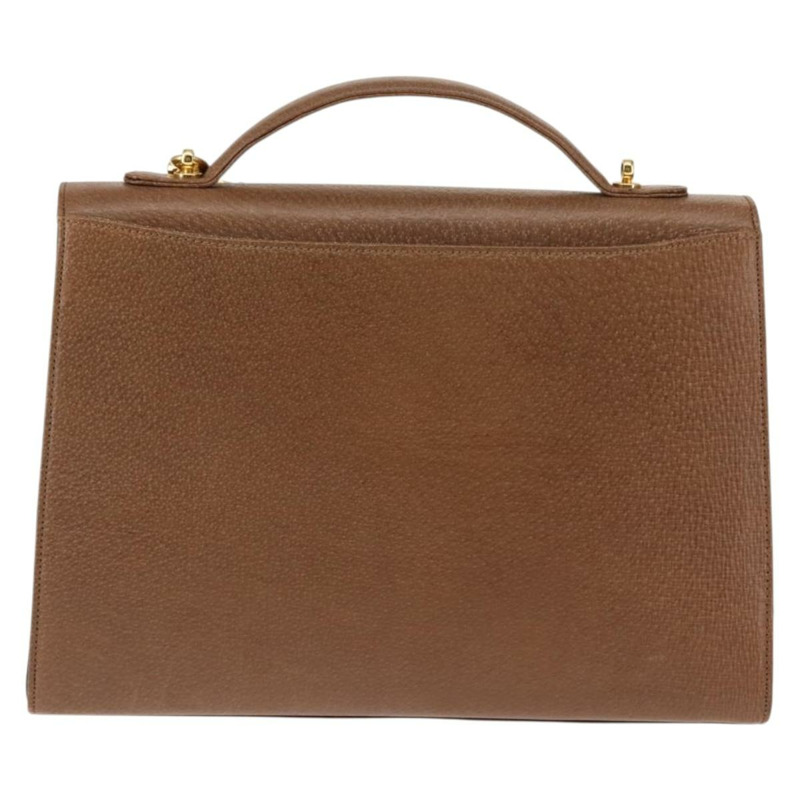 【日本直送】華倫天奴 (VALENTINO) 手提包 皮革 兩用 棕色 金色 正品 bs29793-1