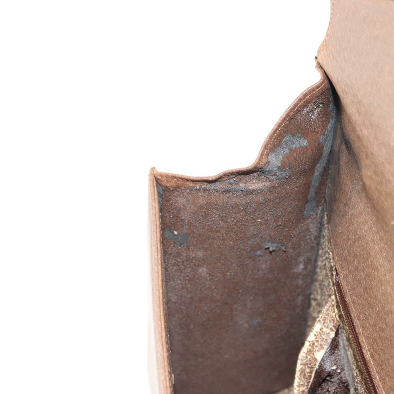 【日本直送】華倫天奴 (VALENTINO) 手提包 皮革 兩用 棕色 金色 正品 bs29793-23