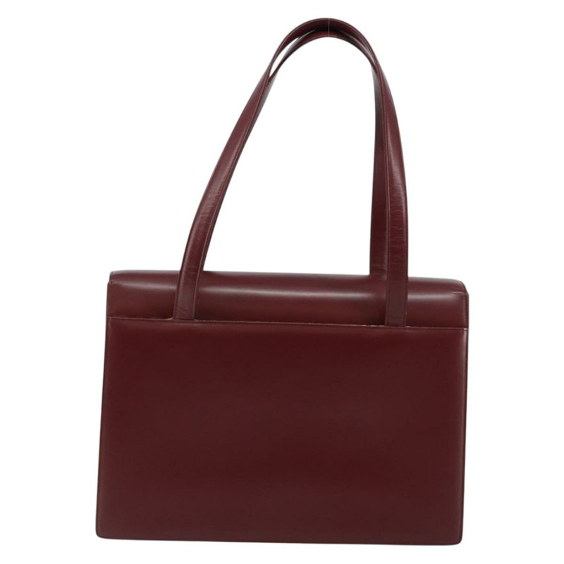 【日本直送】BURBERRY Nova 格紋手提包 帆布皮革 波爾多紅 米色 正品 ki6009-1