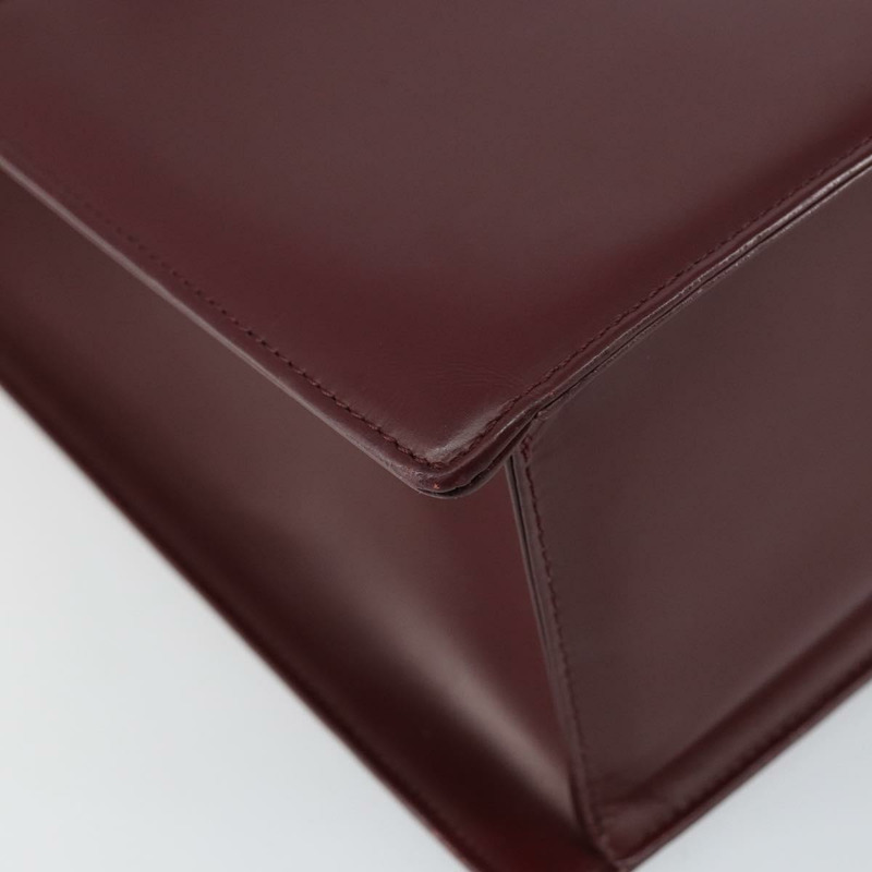 【日本直送】BURBERRY Nova 格紋手提包 帆布皮革 波爾多紅 米色 正品 ki6009-13