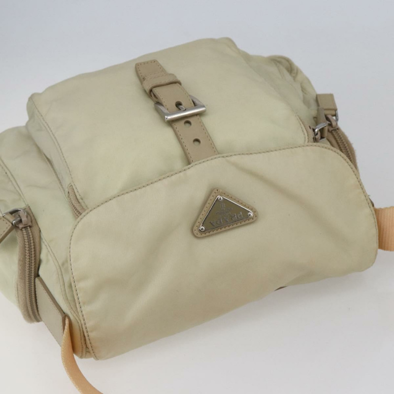 【日本直送】PRADA 尼龍米色單肩包 正品 ki5997-5