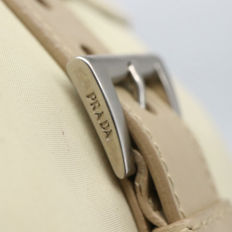 【日本直送】PRADA 尼龍米色單肩包 正品 ki5997-8