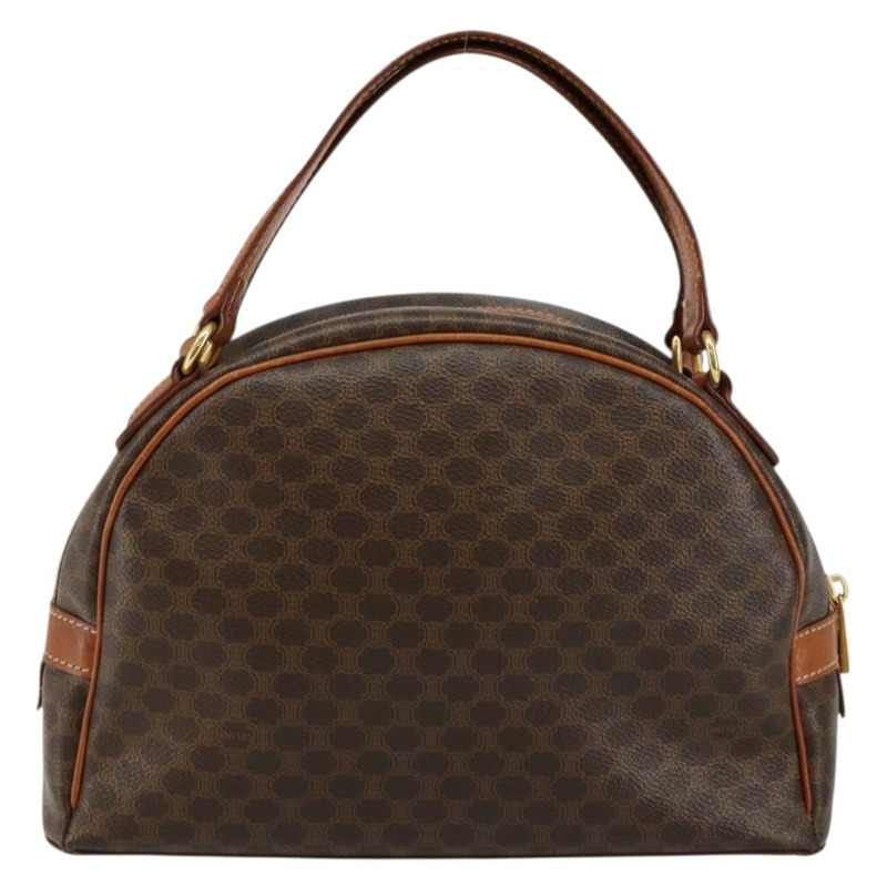 【日本直送】CELINE Macadam帆布手提包 PVC皮革 棕色 正品 ki6094-1