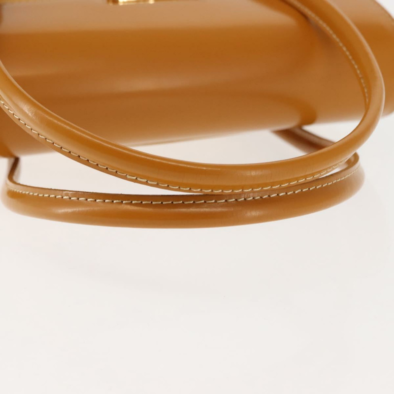 【日本直送】Burberrys 手提包 皮革 黃色 正品 ki6077-6