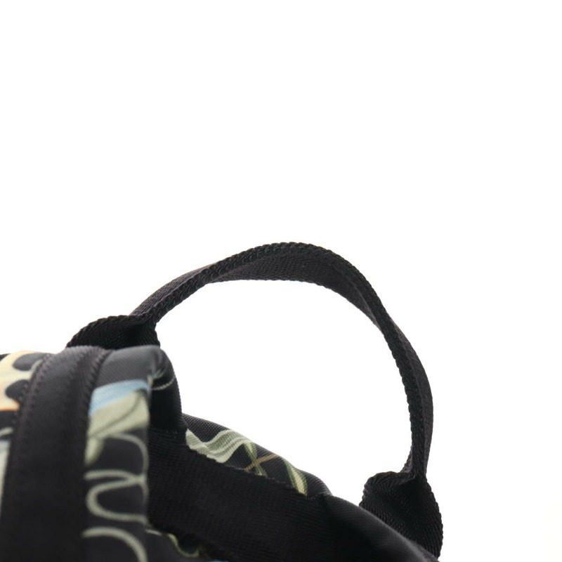 【日本直送】GUCCI 花卉圖案帆布雙肩包 黑色 銀色 353476 正品 bs29799-13