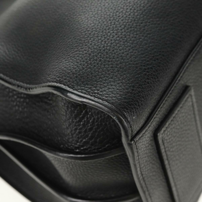 【日本直送】SAINT LAURENT Sac de Jules 手提包 皮革 2way 黑色 Auth ki6080-17