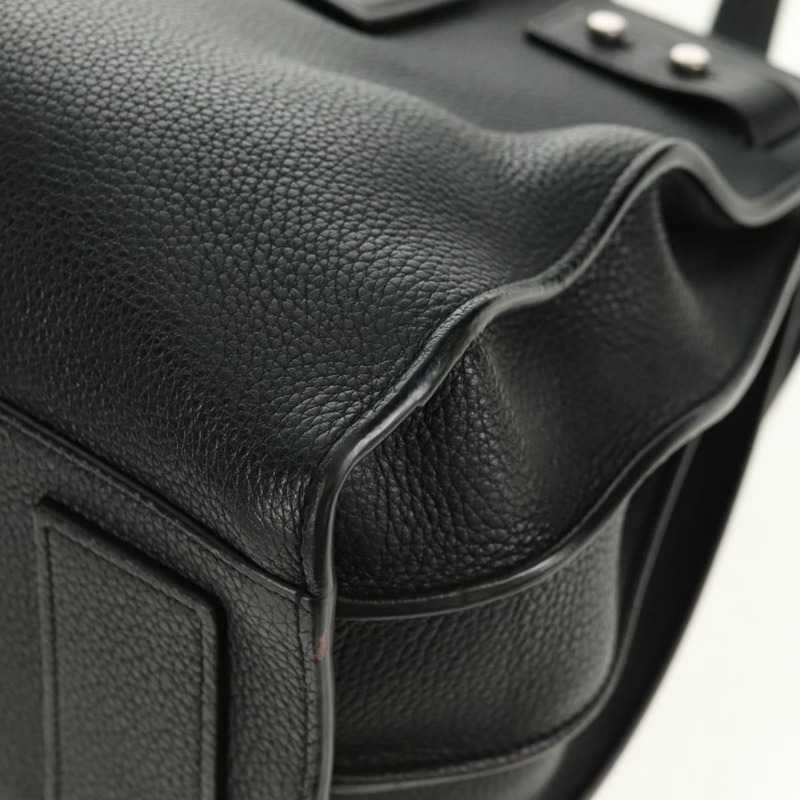 【日本直送】SAINT LAURENT Sac de Jules 手提包 皮革 2way 黑色 Auth ki6080-18