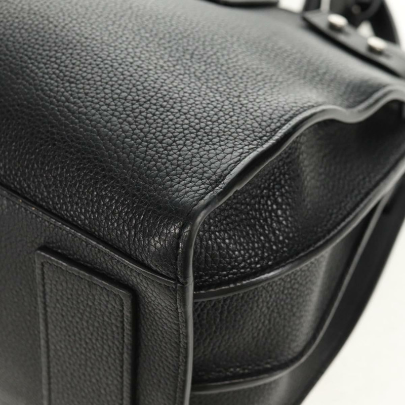 【日本直送】SAINT LAURENT Sac de Jules 手提包 皮革 2way 黑色 Auth ki6080-20