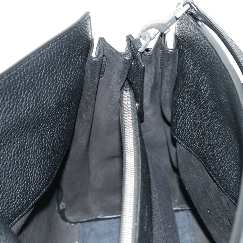 【日本直送】SAINT LAURENT Sac de Jules 手提包 皮革 2way 黑色 Auth ki6080-25