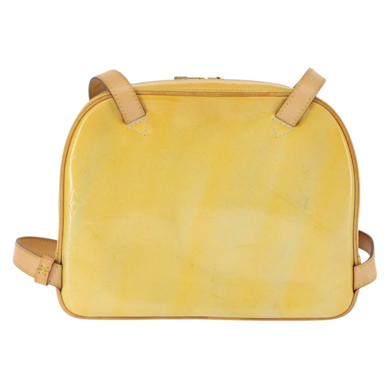 【日本直送】路易威登 Monogram Vernis Marley 雙肩包 灰色 M91038 LV Auth 147135-1