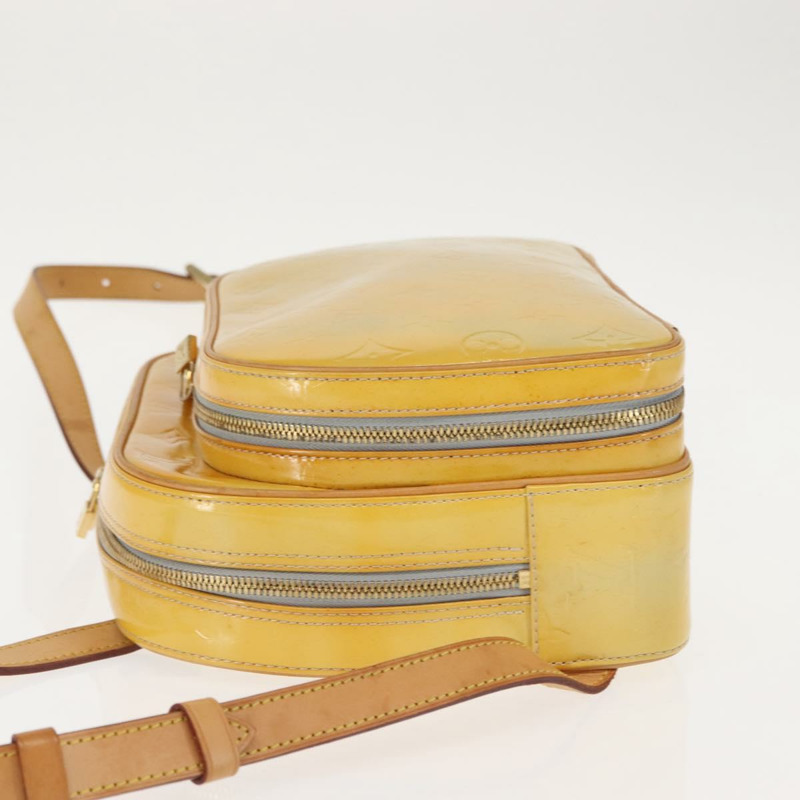 【日本直送】路易威登 Monogram Vernis Marley 雙肩包 灰色 M91038 LV Auth 147135-3