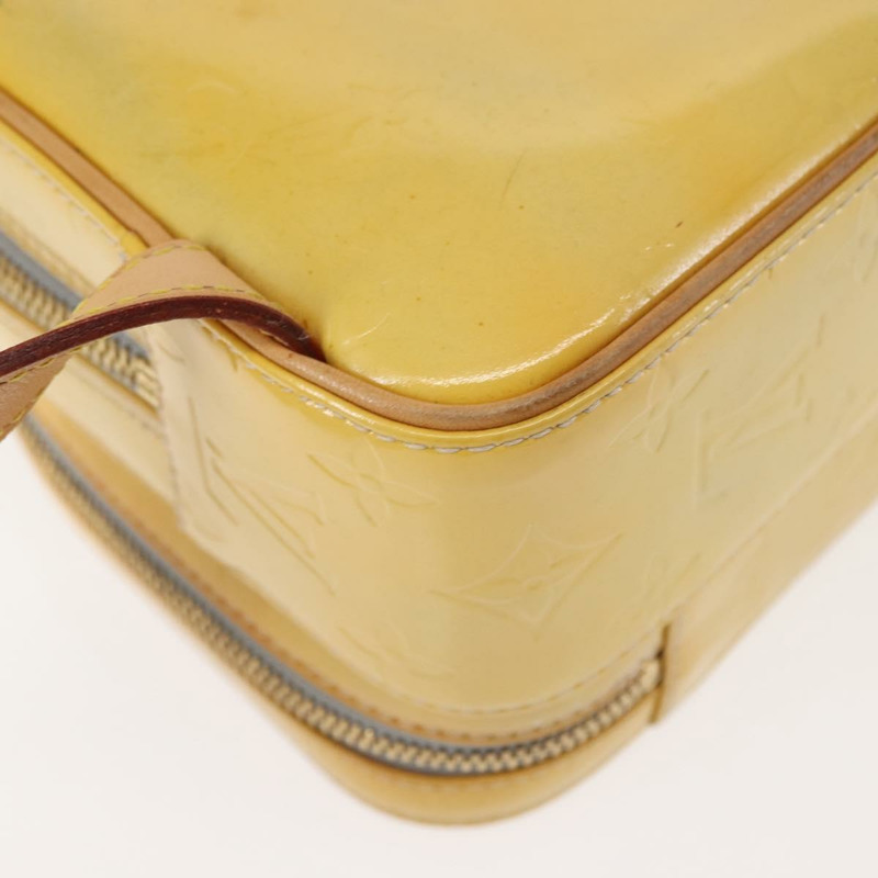 【日本直送】路易威登 Monogram Vernis Marley 雙肩包 灰色 M91038 LV Auth 147135-14