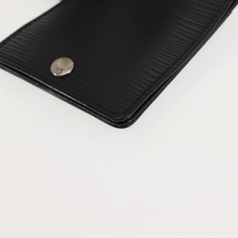 【日本直送】路易威登 Epi Porte CartesID Bandouliere 卡包 黑色 M60082 Auth 147251-14