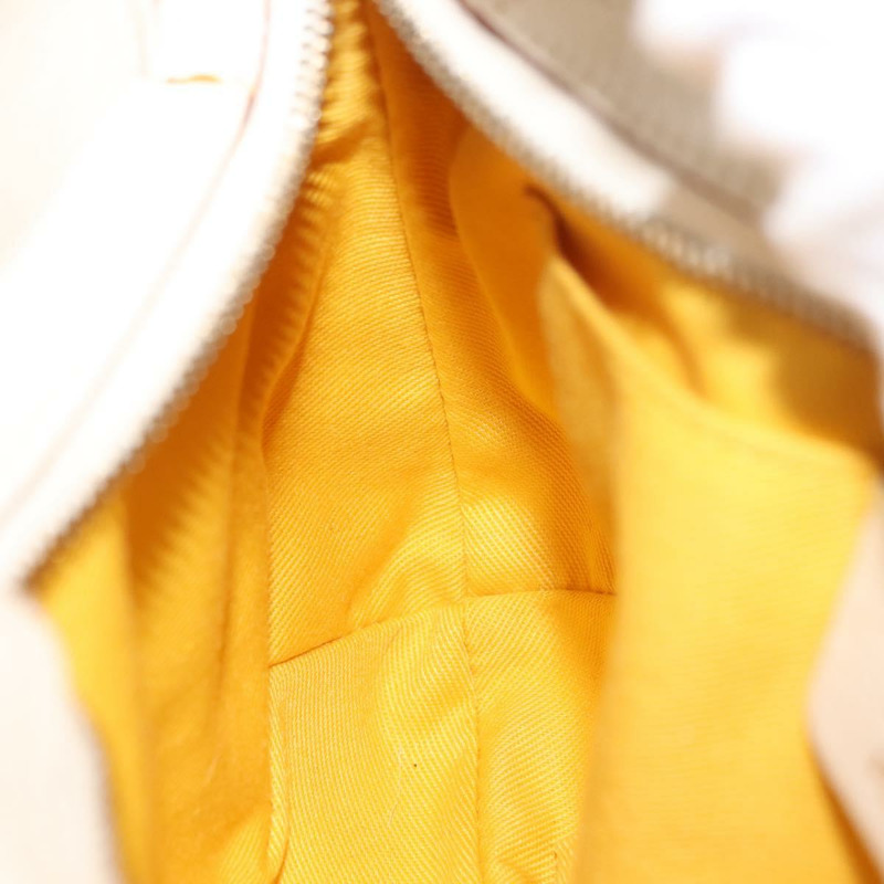 【日本直送】Salvatore Ferragamo Gancini 手提包 皮革 2way 白金 Auth 147238-20