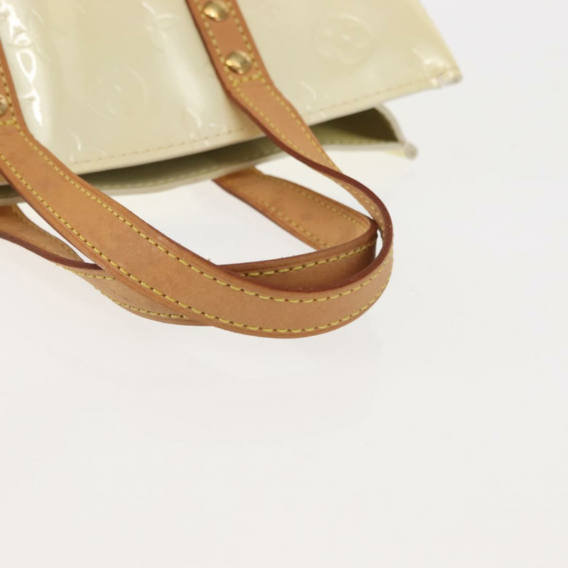 【日本直送】路易威登 Monogram Vernis Reade PM 手提包 Perle M91336 LV Auth 147341-6