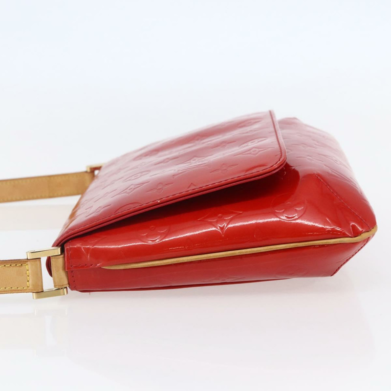 【日本直送】路易威登 Monogram Vernis Thompson Street 包紅色胭脂 M91094 正品 147343-2