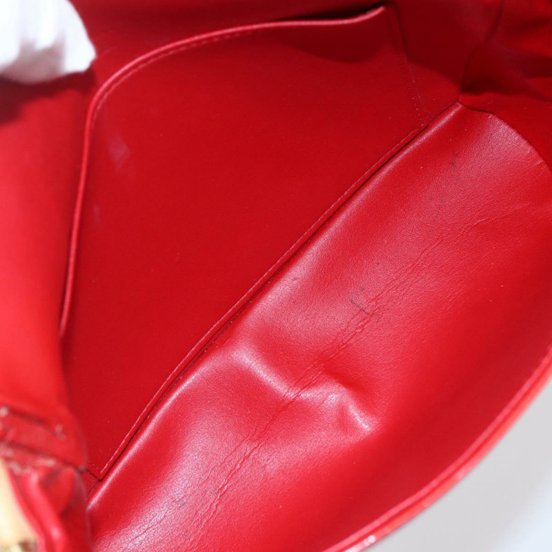 【日本直送】路易威登 Monogram Vernis Thompson Street 包紅色胭脂 M91094 正品 147343-10