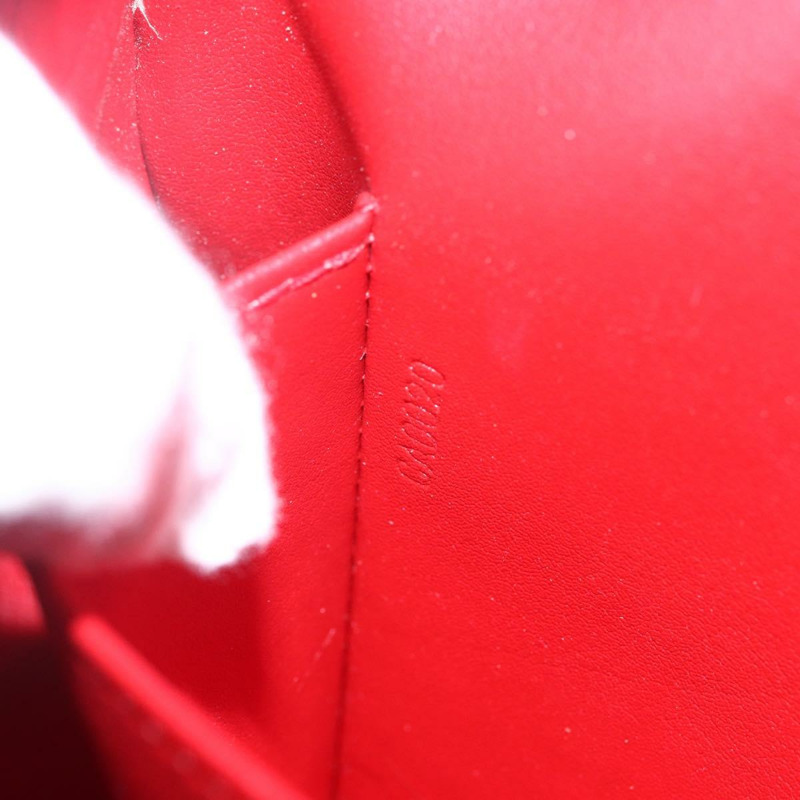 【日本直送】路易威登 Monogram Vernis Thompson Street 包紅色胭脂 M91094 正品 147343-11