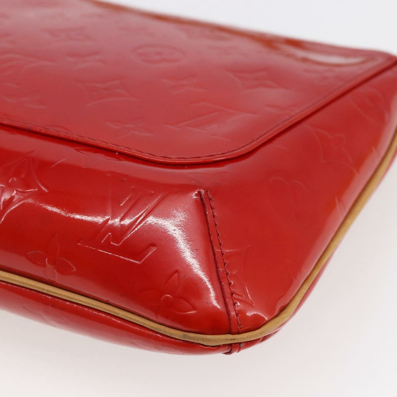 【日本直送】路易威登 Monogram Vernis Thompson Street 包紅色胭脂 M91094 正品 147343-14