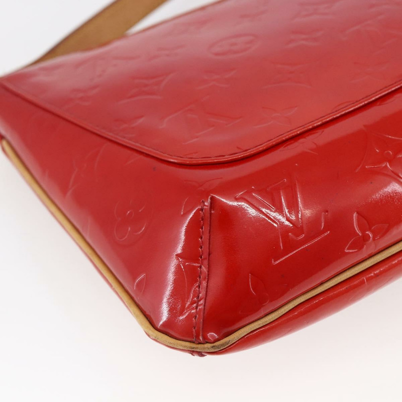 【日本直送】路易威登 Monogram Vernis Thompson Street 包紅色胭脂 M91094 正品 147343-15