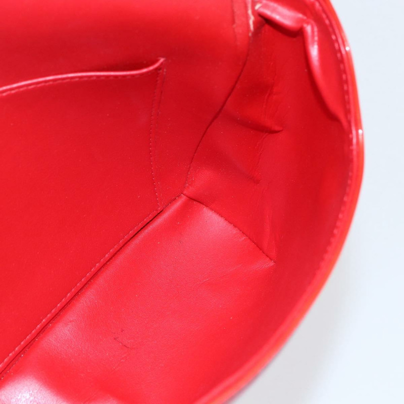 【日本直送】路易威登 Monogram Vernis Thompson Street 包紅色胭脂 M91094 正品 147343-16