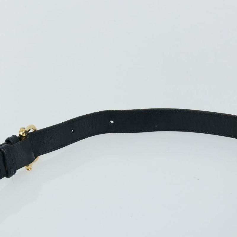 【日本直送】CELINE 馬車圖案單肩包，皮革，海軍藍，正品，貨號 146494-7