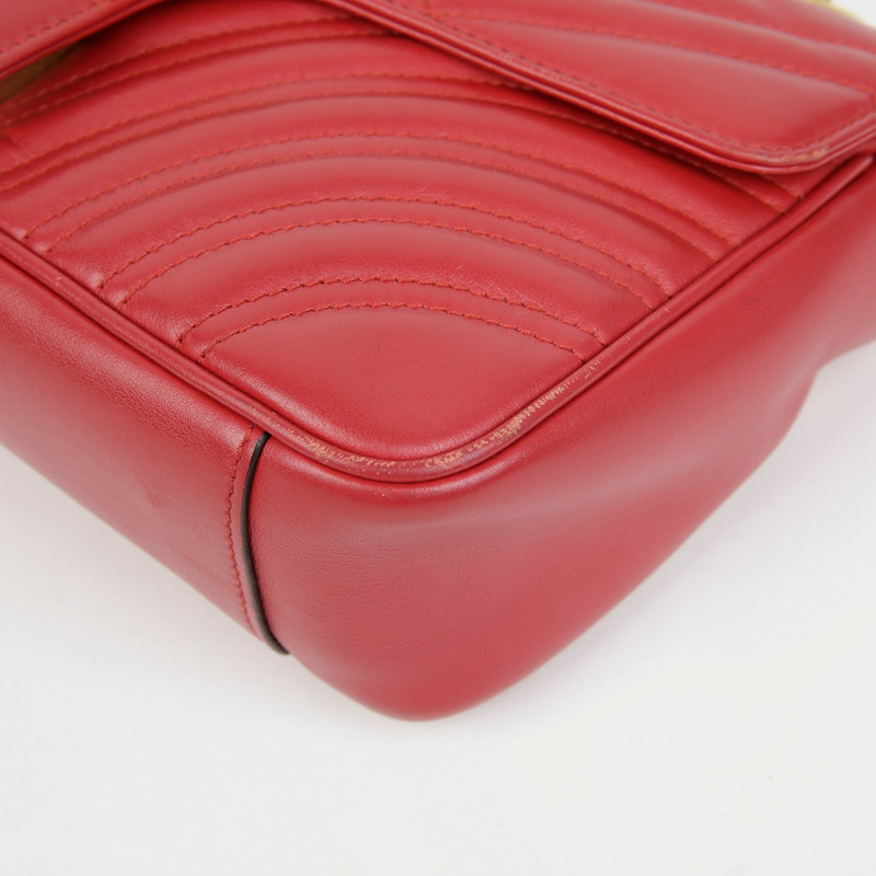 GUCCI GG Marmont 小號鏈條單肩斜背包 443497-13