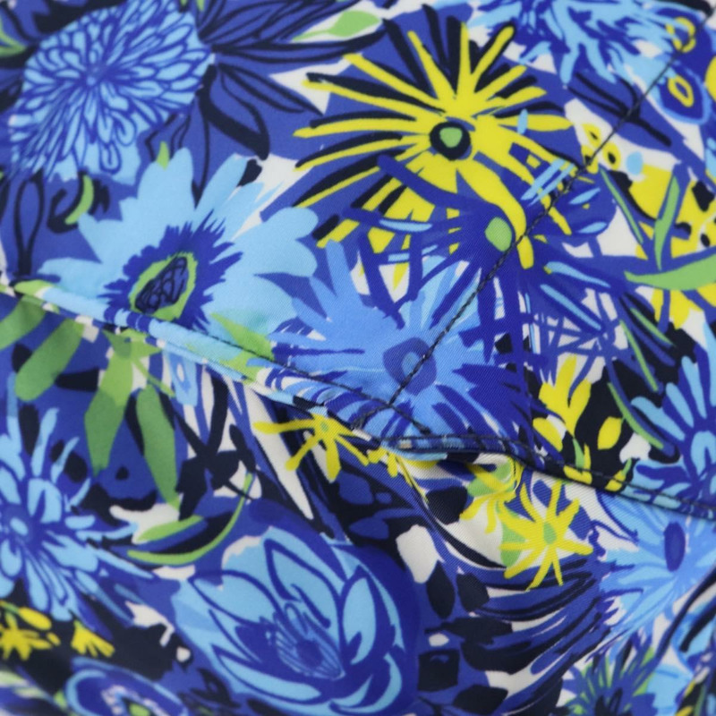 【日本直送】PRADA 尼龍皮革手提包 藍色 銀色 正品 147405-14