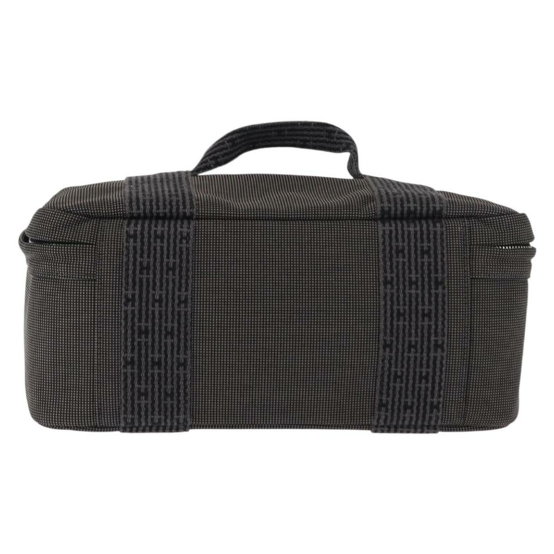 【日本直送】愛馬仕 Vanity Her Line 化妝包 帆布灰色 正品 147392-1