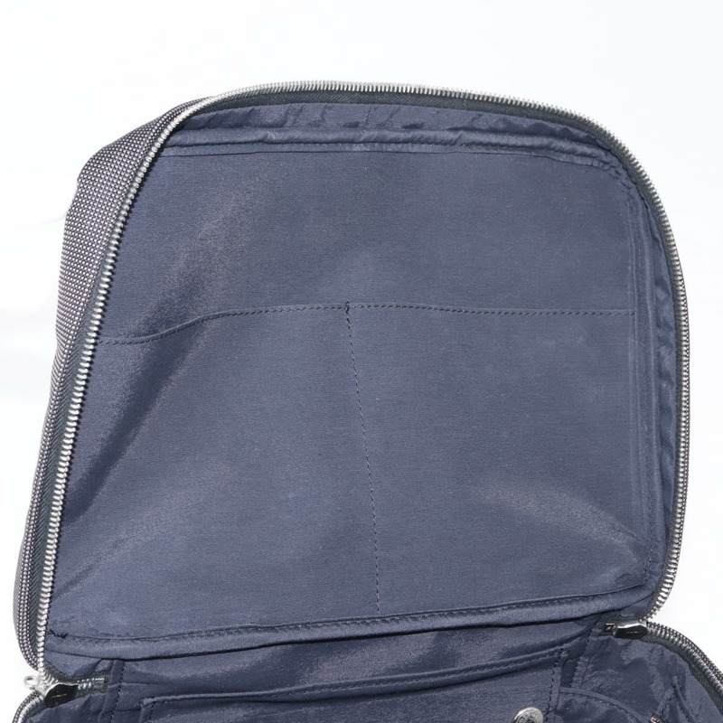 【日本直送】愛馬仕 Vanity Her Line 化妝包 帆布灰色 正品 147392-8