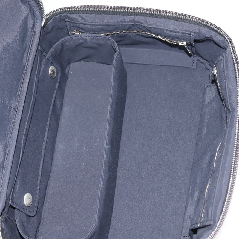 【日本直送】愛馬仕 Vanity Her Line 化妝包 帆布灰色 正品 147392-9