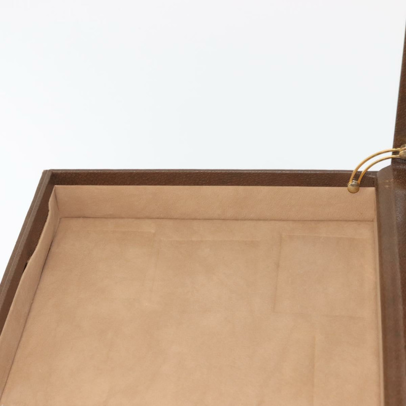 【日本直送】GUCCI GG Plus Supreme 公事包 PVC 米色 金色 正品 146488-19