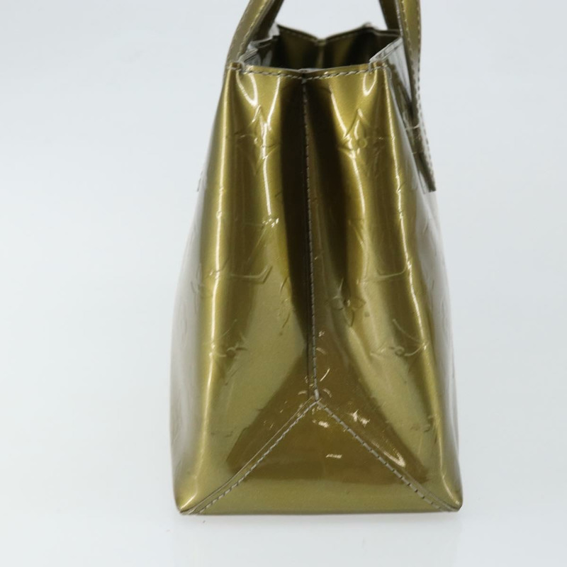 【日本直送】路易威登 Monogram Vernis Wilshire PM 手袋 Gris Art Deco M91627 Auth 146474-3