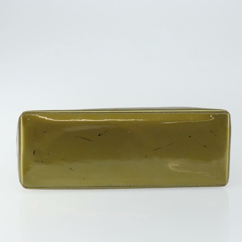 【日本直送】路易威登 Monogram Vernis Wilshire PM 手袋 Gris Art Deco M91627 Auth 146474-4