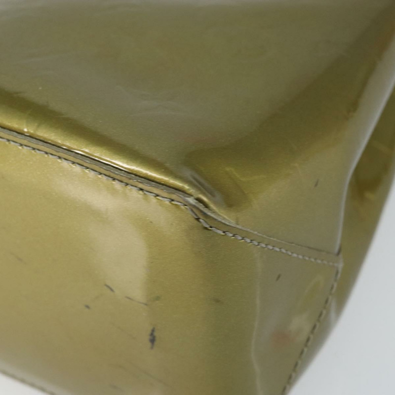 【日本直送】路易威登 Monogram Vernis Wilshire PM 手袋 Gris Art Deco M91627 Auth 146474-14