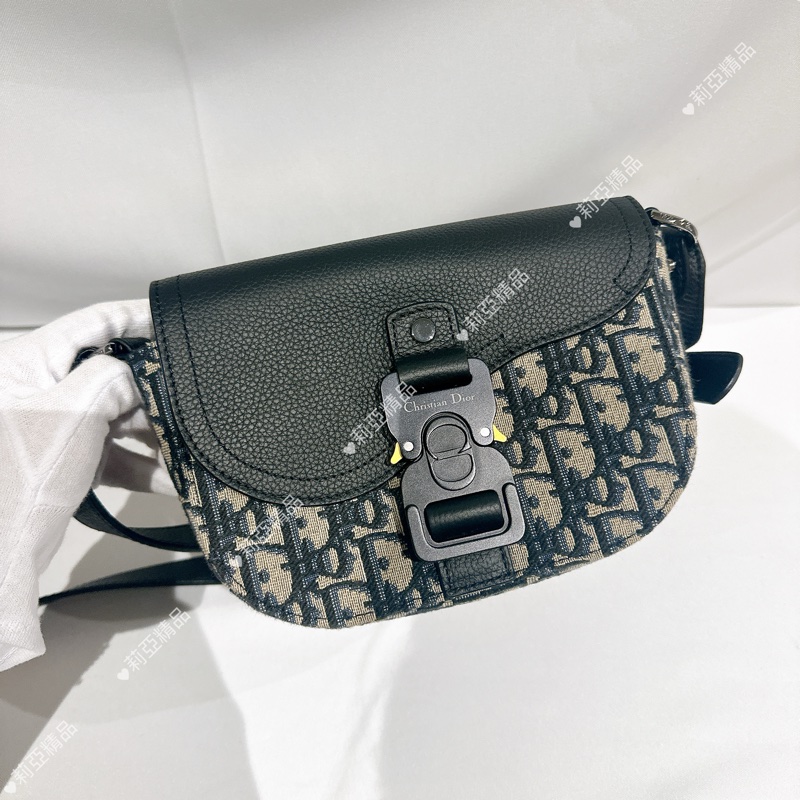 莉亞精品♡ Dior mini馬鞍包 二手美包-2