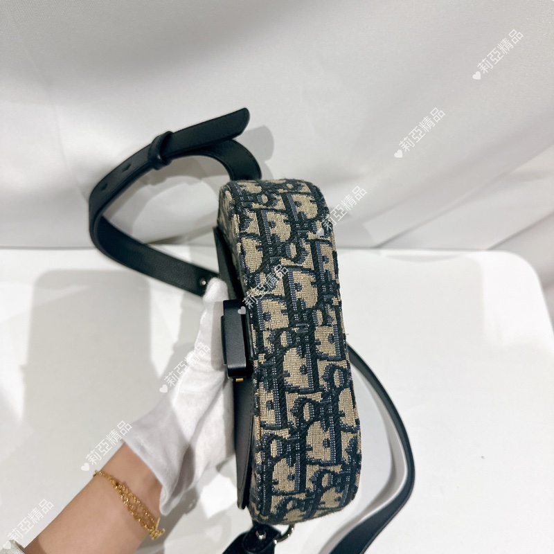 莉亞精品♡ Dior mini馬鞍包 二手美包-7