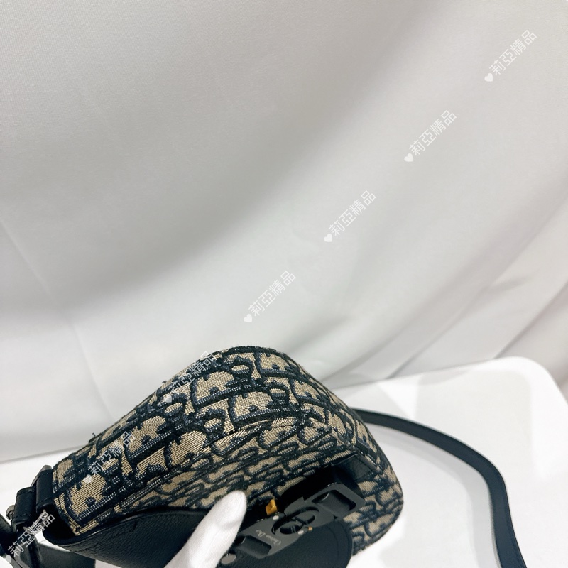 莉亞精品♡ Dior mini馬鞍包 二手美包-8