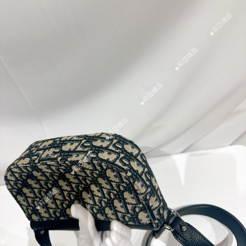 莉亞精品♡ Dior mini馬鞍包 二手美包-11