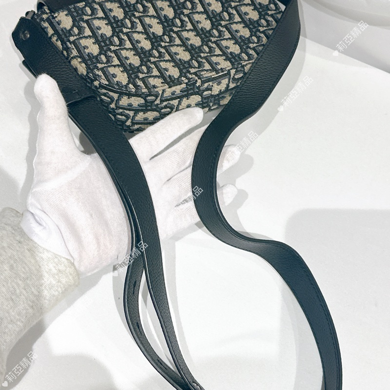莉亞精品♡ Dior mini馬鞍包 二手美包-16