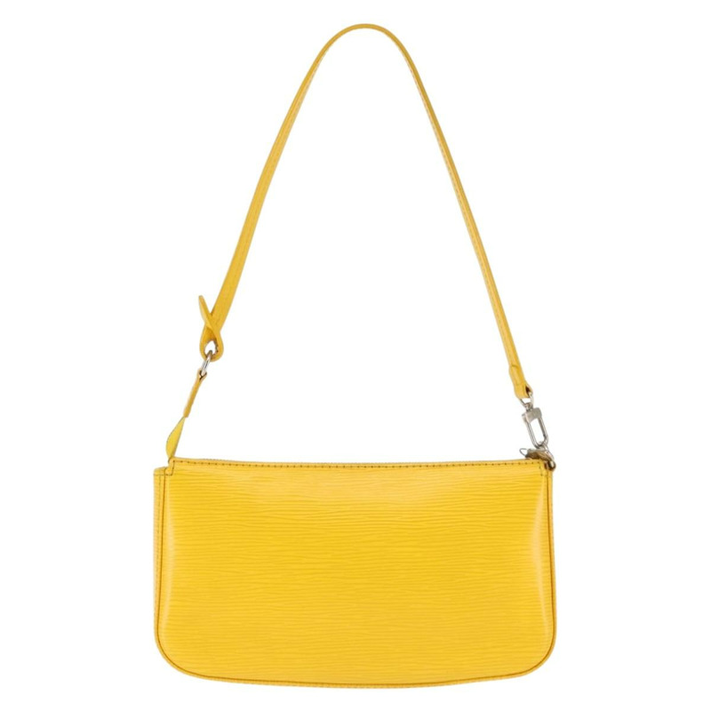 【日本直送】路易威登 Epi Pochette Accessoires 配件包 黃色 M52989 正品 146464-1