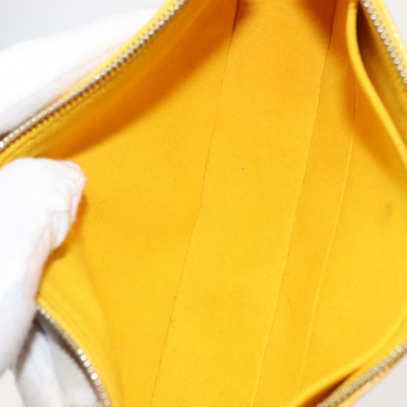 【日本直送】路易威登 Epi Pochette Accessoires 配件包 黃色 M52989 正品 146464-10