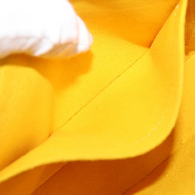 【日本直送】路易威登 Epi Pochette Accessoires 配件包 黃色 M52989 正品 146464-19